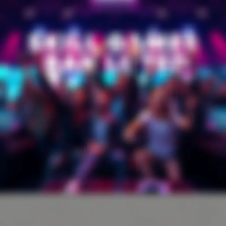 A group of people celebrating the lifting of the ban on skill games, with gaming consoles and controllers in the background