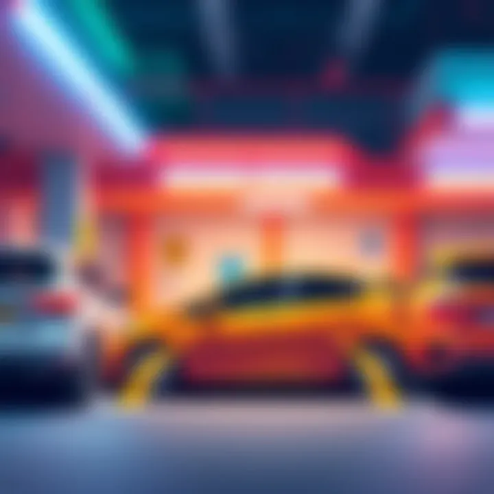 Illustrative graphic depicting smart parking solutions for crypto investments, highlighting xAlgo and mAlgo options.