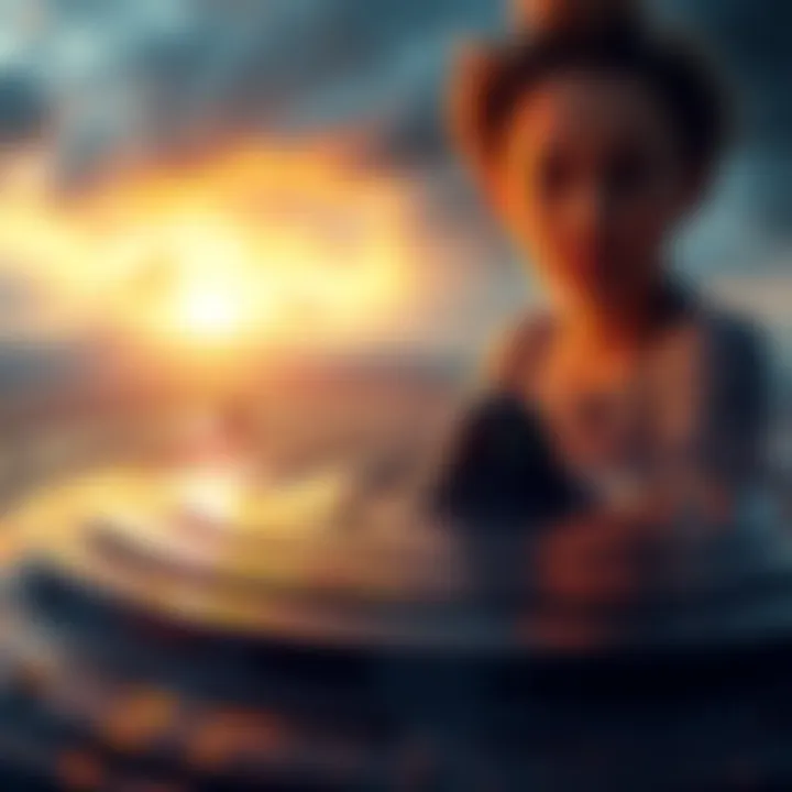 A visual representation of societal change affecting individuals and communities