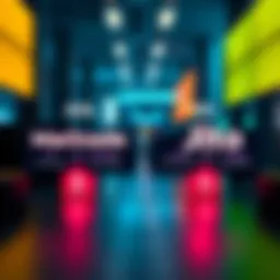 A visual representation comparing the staking options of Marinade and Jito for SOL, with icons illustrating APY benefits and risks.