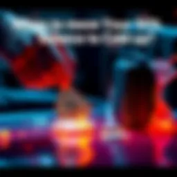 A person moving cryptocurrency from a hot wallet to cold storage, symbolizing security and careful planning.