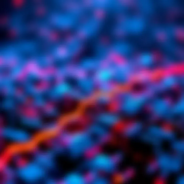 Solana Blockchain Representation A graphic showing the Solana blockchain with a downward trend in validator count, symbolizing concerns about its future stability and potential shift to Ethereum rollup.