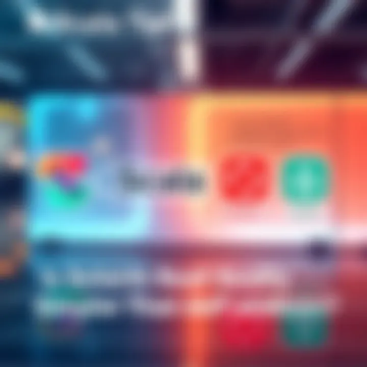 A graphic showing the Solana logo beside other DeFi platform logos, highlighting its simplicity and low fees with arrows and user feedback quotes.