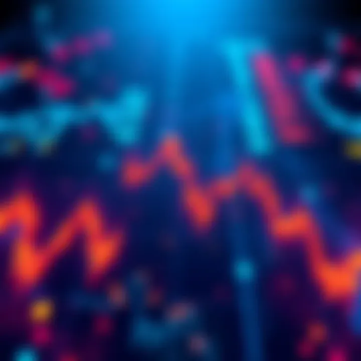 Visual representation of lost funds from Solana's largest decentralized exchange, showing a downward trend in financial graphs