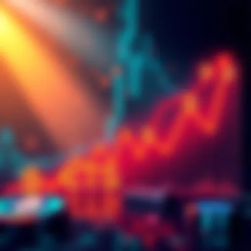 Graph showing a significant increase in Solana ETF inflows with dollar signs and digital asset symbols