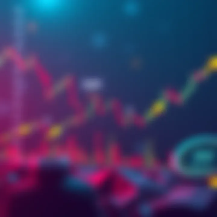 A chart showing Solana's price trends with arrows indicating key support levels around $48 to $55.