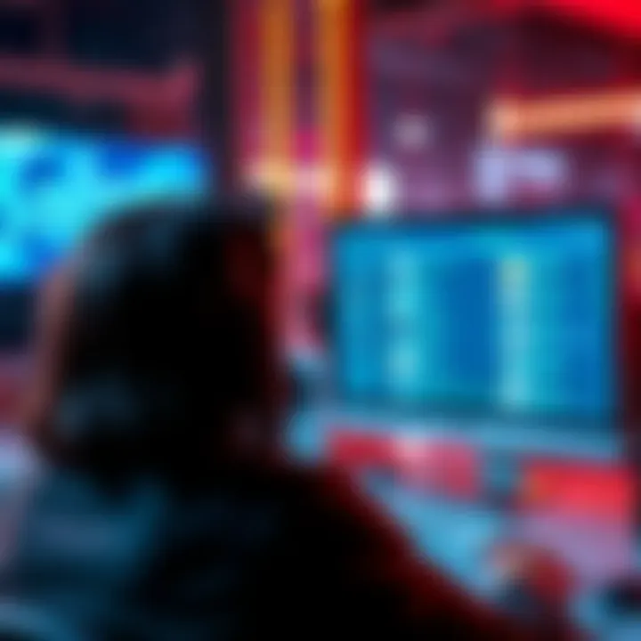 A person looking at a computer screen showing liquid staking options for Solana.