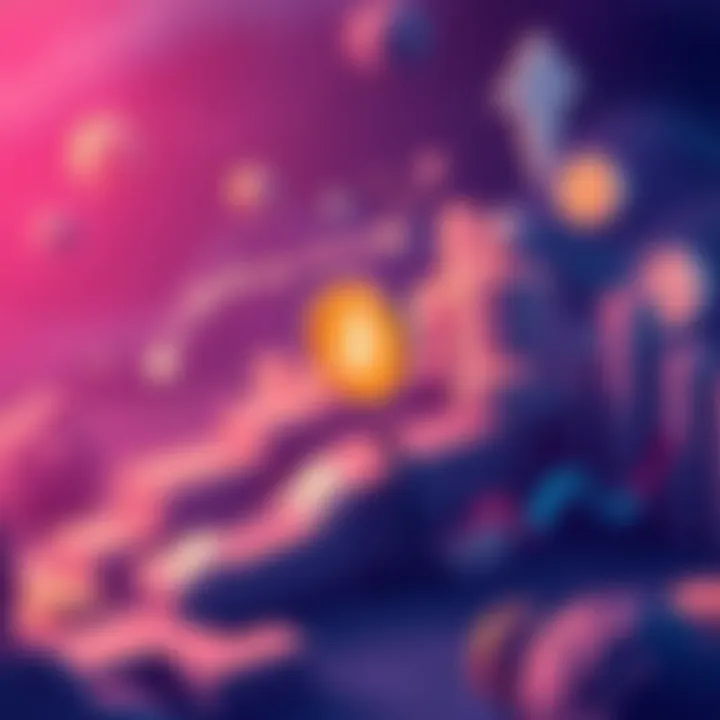 Understanding Staking for Solana Holders A conceptual illustration of Solana staking process with visual elements representing growth and crypto investments