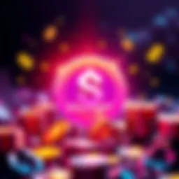 A vibrant graphic depicting the Solfart ($SOLF) logo with dollar signs and meme elements, symbolizing growth and potential in cryptocurrency.