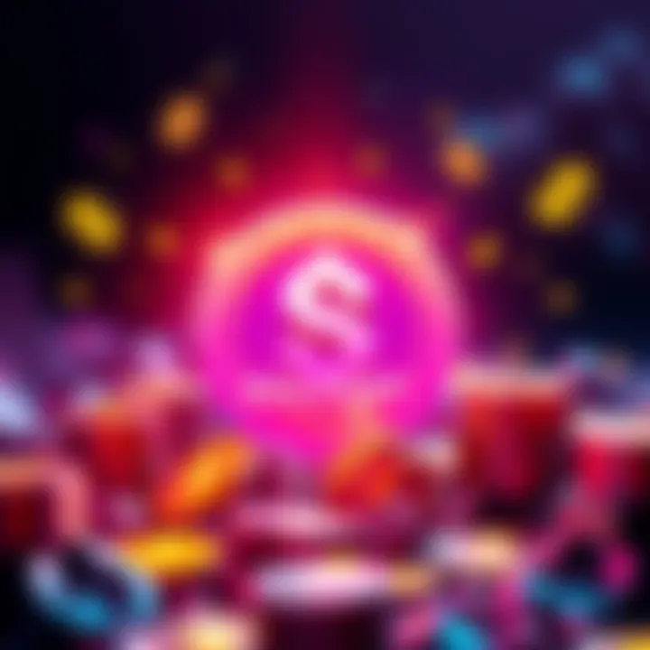 A vibrant graphic depicting the Solfart ($SOLF) logo with dollar signs and meme elements, symbolizing growth and potential in cryptocurrency.