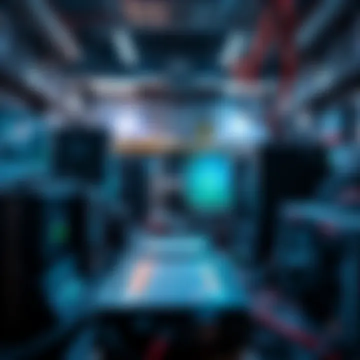 An array of solo mining hardware displayed for potential investors, showcasing various models and designs.