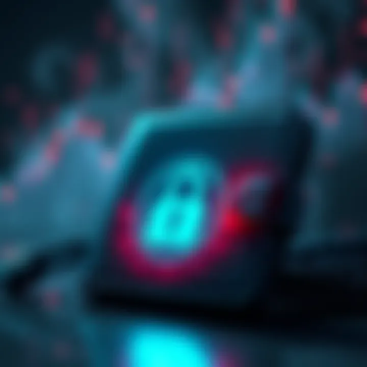 Sparrow Wallet Security Alert Visual representation of a digital wallet displaying security concerns with Trojan-Banker malware