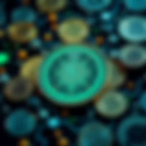 SPX6900 Cryptocurrency A graphic representation of SPX6900 cryptocurrency with symbols and a strong community vibe, surrounded by Bitcoin and other altcoins.