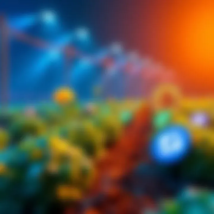 Visual representation of various non-Ethereum stablecoin farming platforms, highlighting Kamino and Raydium.