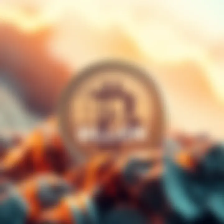 Visual representation of stablecoin market cap at $315.4 billion amidst market fluctuations, showing stability and confidence in cryptocurrency.