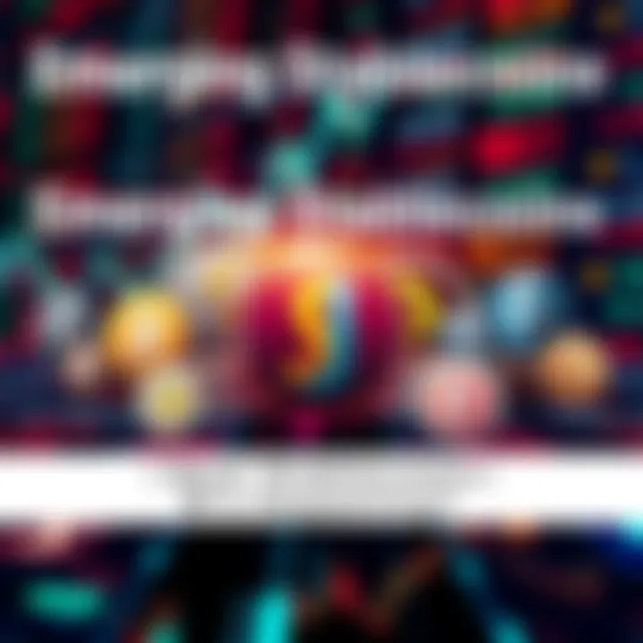 A visual representation of various new stablecoins introduced by major financial institutions, showcasing their logos and features against a backdrop of financial markets.