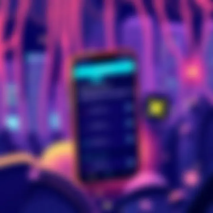 An illustration showing a mobile app interface with staking options, representing the Revolut X platform, alongside the Revolut app logo.
