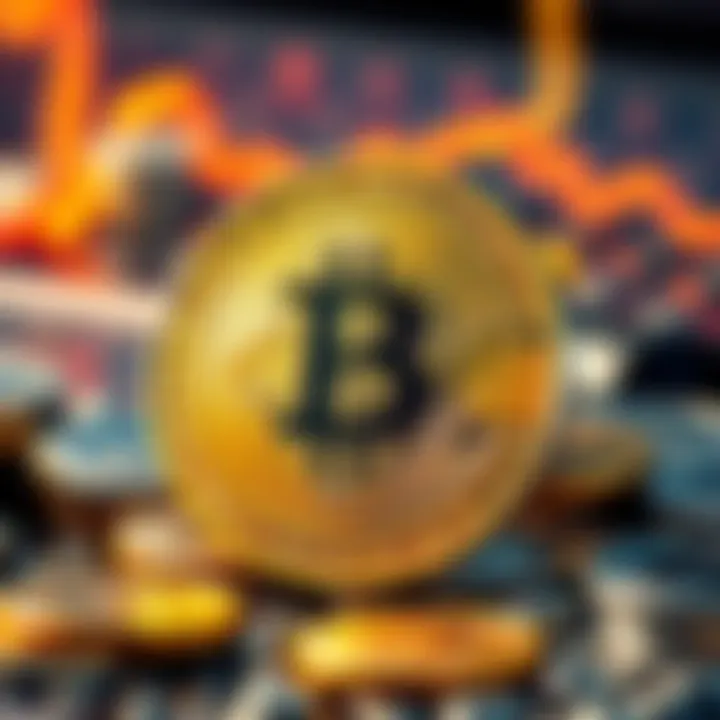 A visual representation of Bitcoin with a shield symbol, indicating safety in staking.