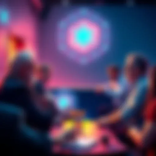 Experts discussing Stellar's payments and smart contracts with a growing audience