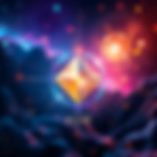 Stellar XLM logo with a futuristic design representing financial transformation