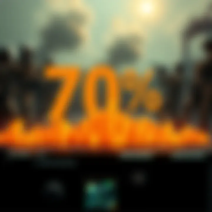 A graphic showing 70% of digital balances being successfully transferred with a backdrop of miners leaving.