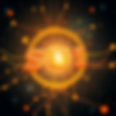A visual representation of SUI symbolically linked to the Libra project, showcasing blockchain technology.