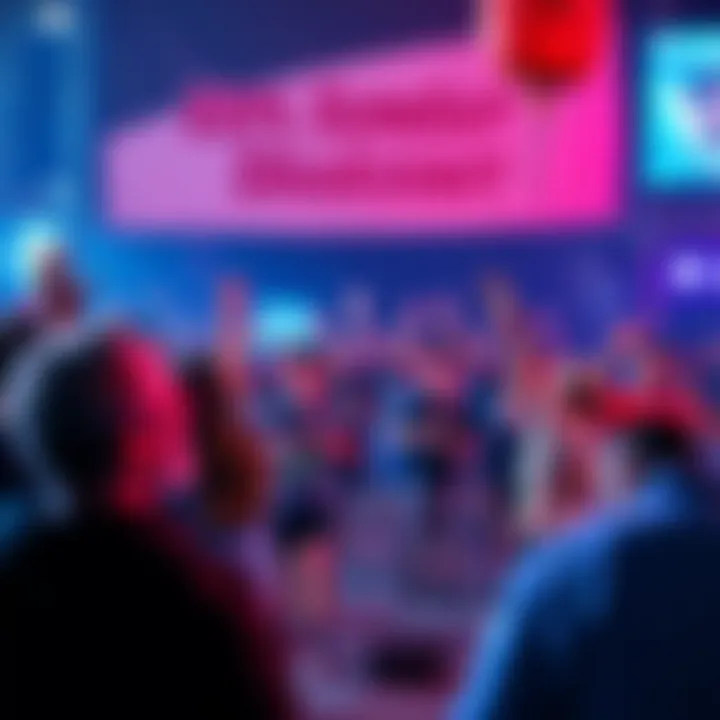 Participants engaged in the Sunday shakeout event, showing excitement and teamwork.