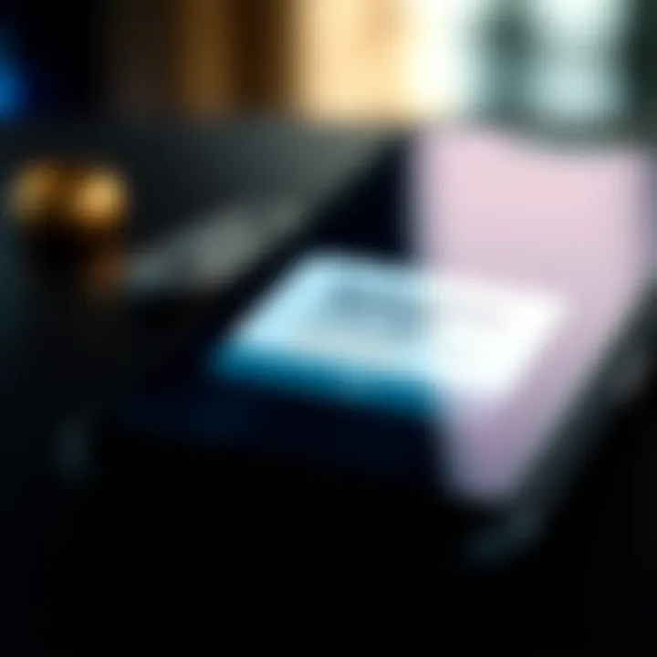 Close-up of a smartphone displaying a suspicious pop-up that promises a gift, with a link to an unknown website and an email input box visible.