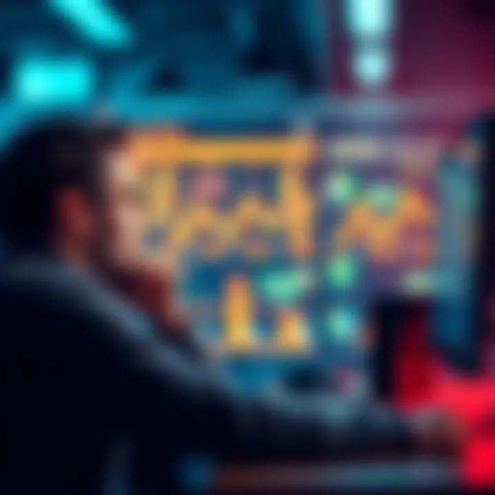 A person examining their long-term experience with a swap service on a computer, looking thoughtful.