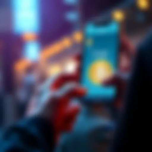 Swapping Ethereum for Bitcoin in Ledger Wallet A person using a Ledger wallet app to swap Ethereum for Bitcoin on a smartphone