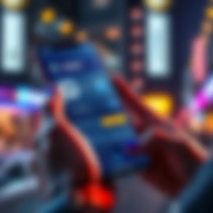 A person using a smartphone to swap USDT for ETH on a cryptocurrency app, showing low fees