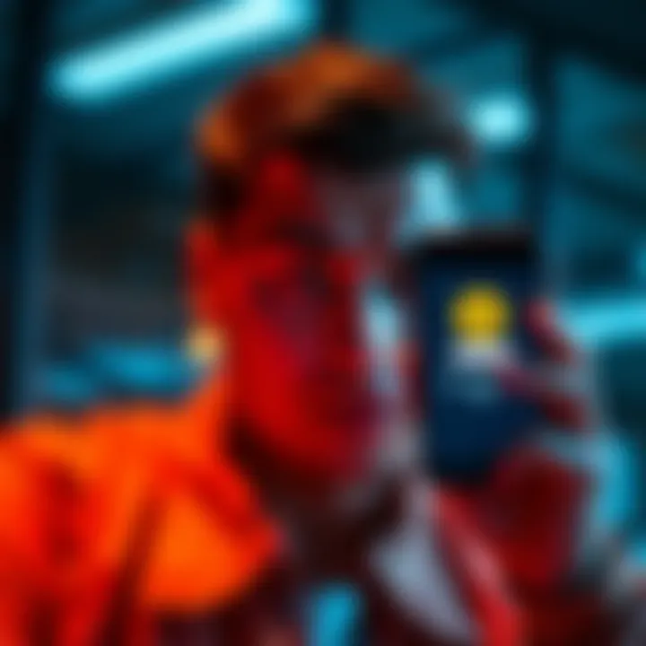 A person looks frustrated while trying to open the Sweat Coin app on a smartphone, displaying a crash screen.