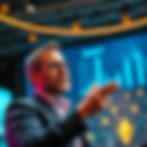 Joe Lubin announces SWIFT's use of Linea Blockchain for payment systems, showcasing financial technology innovation.