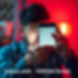 Person looking at a blank 1099-DA tax form on a mobile app, showing frustration.