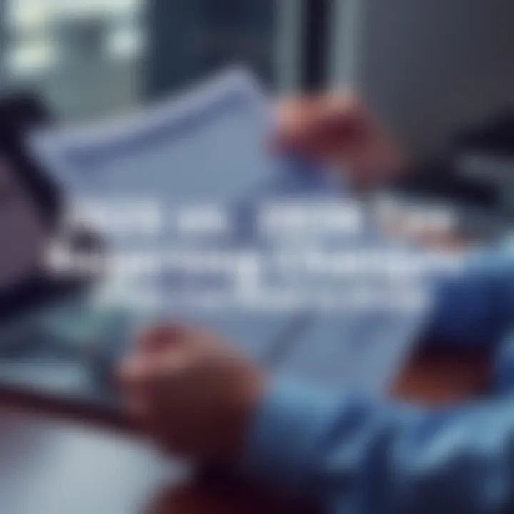 Tax Reporting Changes A person reviewing tax documents with a calculator and laptop, highlighting changes for Form 1099-DA between 2025 and 2026.
