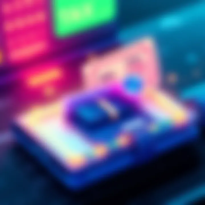 An illustration showing a digital wallet with transactions and tax documents, symbolizing tax planning for 2025.