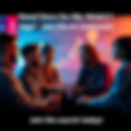 Group of developers discussing ideas for a web3 application and smart contracts