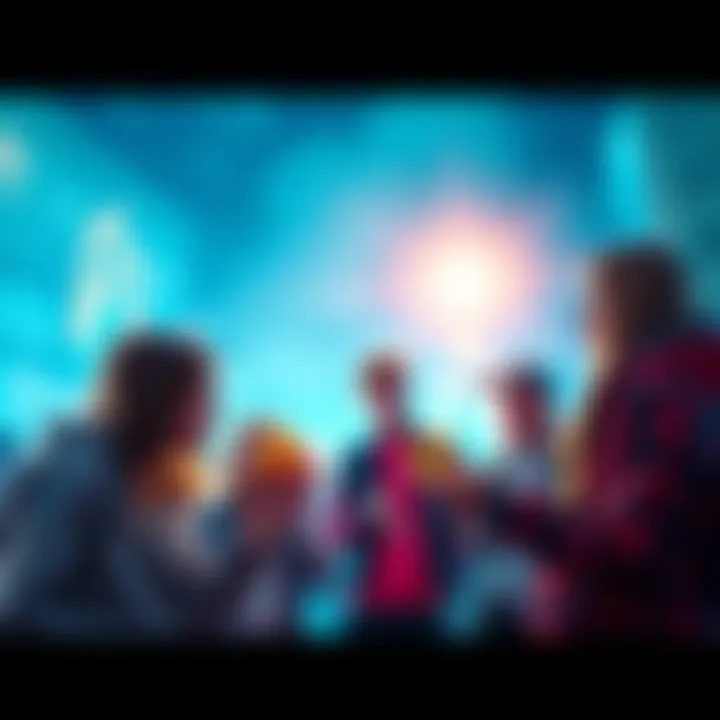 Teenagers discussing Bitcoin purchase strategies