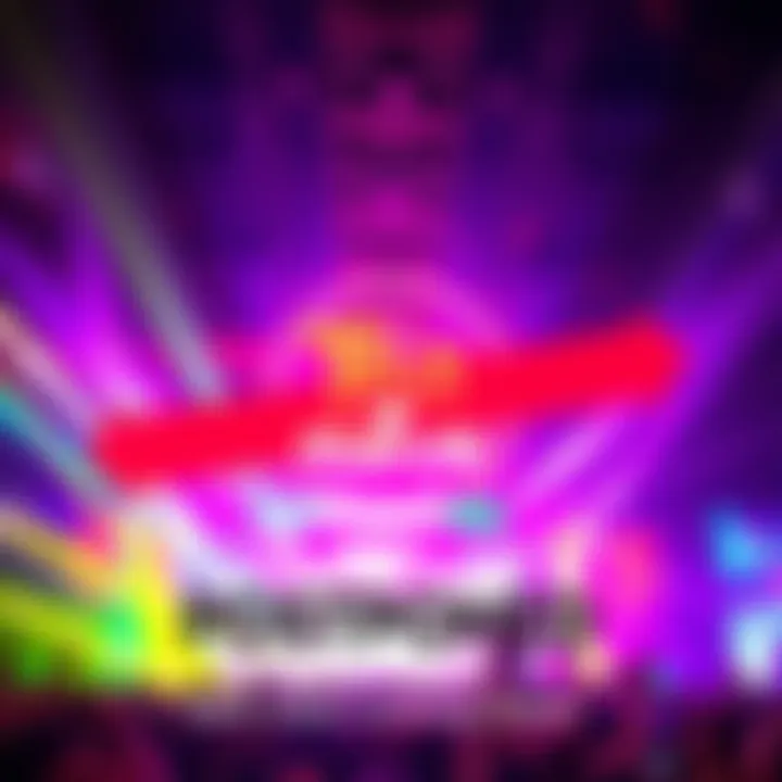 Colorful graphic showcasing the Teia Rave logo with a festive background indicative of a vibrant music festival atmosphere.