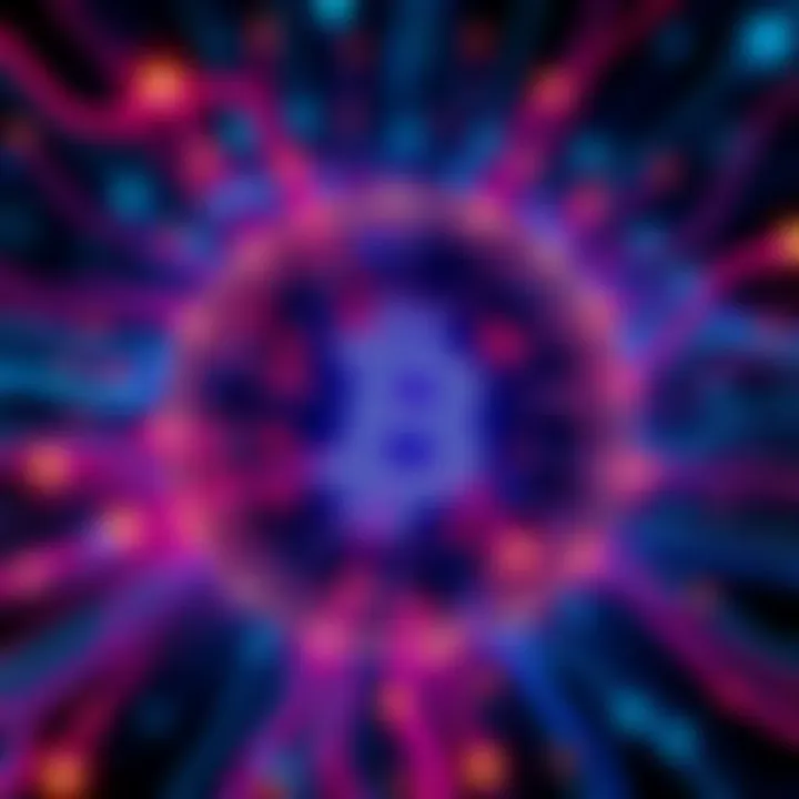 A visual representation illustrating the complexities and significance of Testnet2 nodes in cryptocurrency transactions