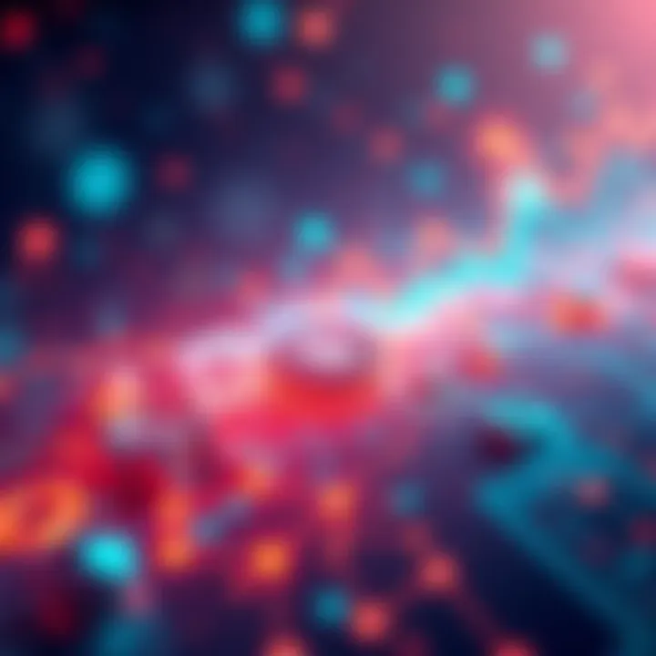 A graphic showing rising activity in Testnet, with tech icons and vibrant colors representing innovation and excitement.