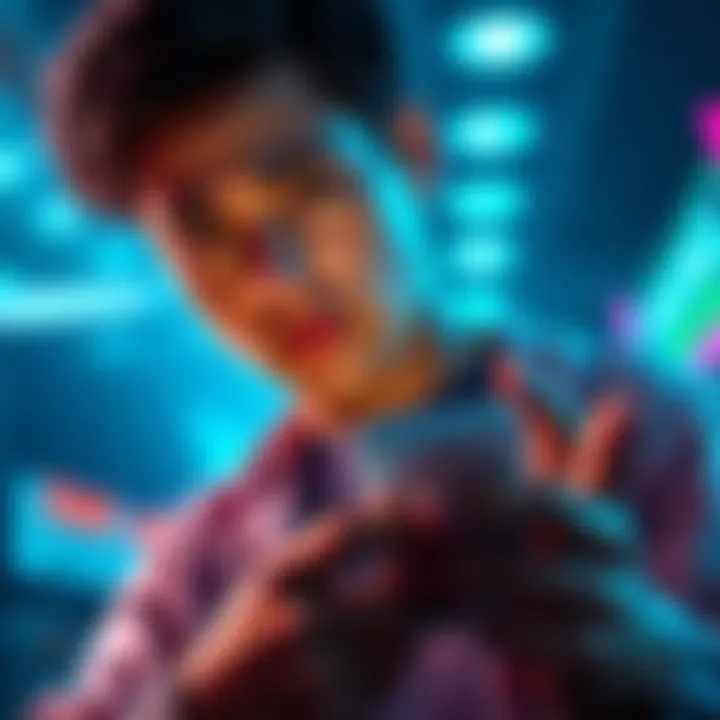 A person looking concerned while checking their phone for suspicious messages regarding Coinbase.