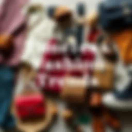 A collage of classic fashion items that never go out of style, including vintage clothing and accessories.