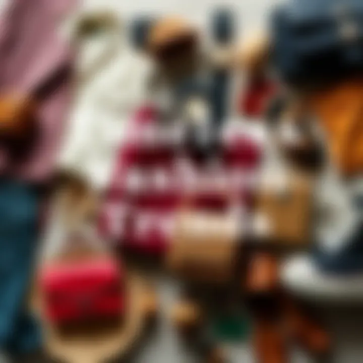 A collage of classic fashion items that never go out of style, including vintage clothing and accessories.