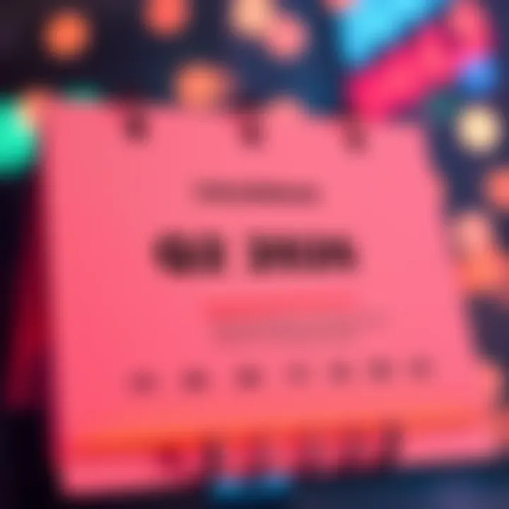 A calendar page marked for Q2 2026, highlighting the upcoming release of 3.8 billion tokens for ecosystem growth.