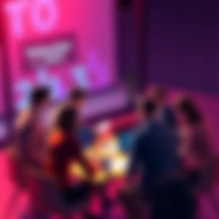 Debate on Tokenization Group of people discussing tokenization concepts around a table with laptops and papers