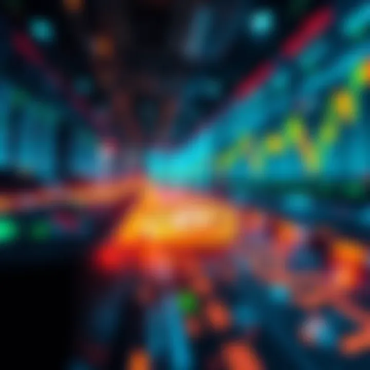 Tokenized Stocks Revolution Visual representation of tokenized stocks impacting trading dynamics