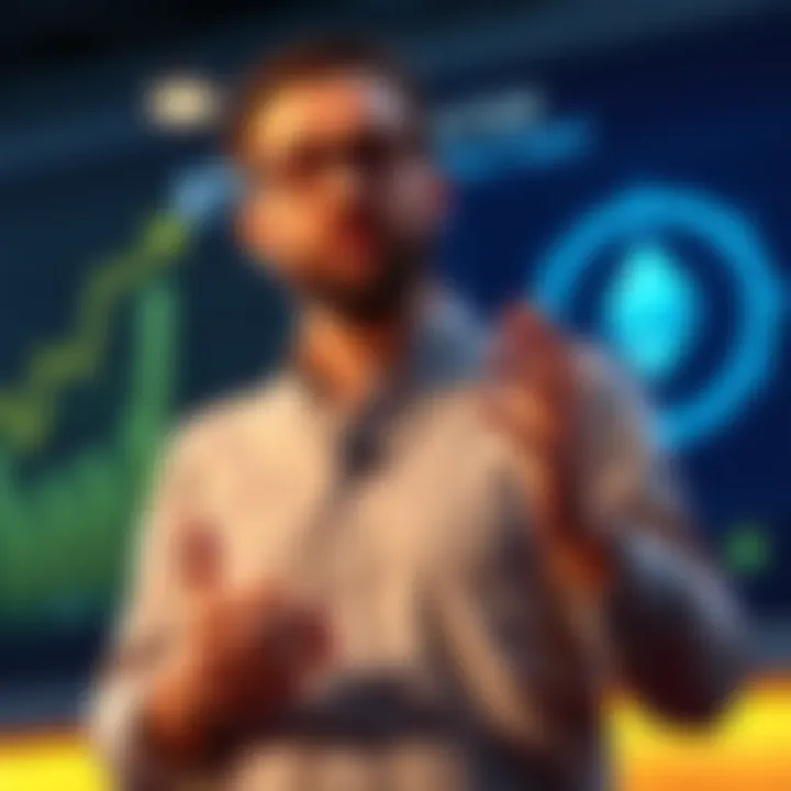 Financial analyst Tom Lee gives a presentation on Ethereum's potential rise to $6,000 due to the CLARITY Act.