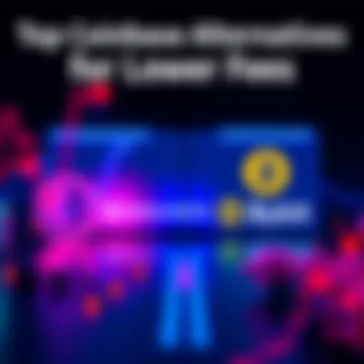 A comparison of cryptocurrency exchanges with lower fees, featuring logos of Kraken, Binance, Bitget, and Bybit