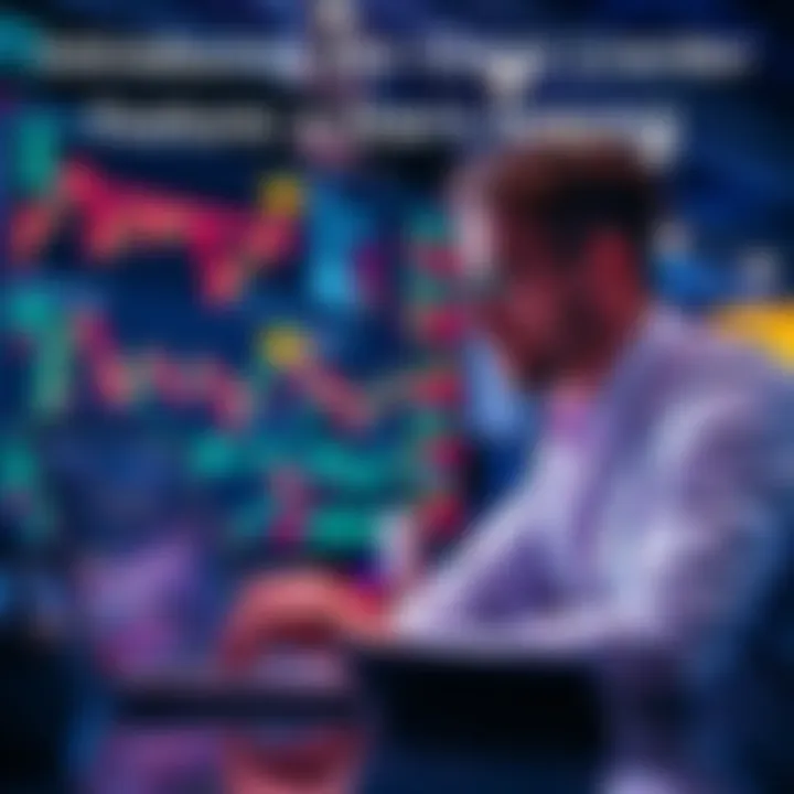 An engaged trader reviewing charts and data on a laptop, representing the need for advanced trading features